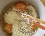 簡単ランチ♪さつま芋のスペイン風オムレツ作り方1写真
