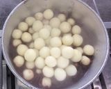 簡単給食 甘さ控えめ。おしるこ作り方10写真