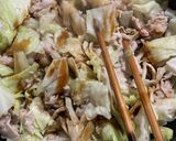 豚肉とキャベツのオイスターソテー作り方4写真