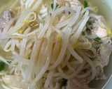 ごま油香る♡鶏ともやしナムルのさっぱり温うどん作り方5写真