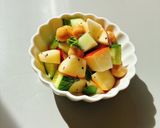 塩ゼロ☆ひよこ豆のチョップドサラダ作り方4写真