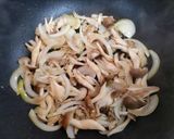 簡単夕飯昼食ワンパンで鮭と茸クリームパスタ魚料理作り方5写真