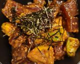 簡単★韓国風ポキ丼作り方5写真