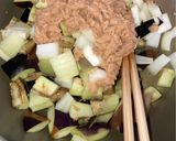 茄子とツナ缶でタイパカレー作り方2写真