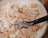 フライドオニオンの豆腐と鶏胸ナゲット作り方1写真