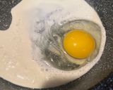 半熟目玉焼き作り方1写真