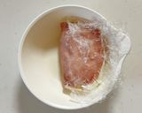 お弁当に！レンジで簡単！お手軽ハムエッグ作り方4写真