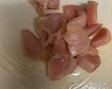 簡単　ポリ袋で衣付け　フライパンでチキンカツ作り方1写真