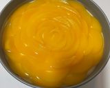 桃缶でバラのレアチーズケーキ作り方9写真