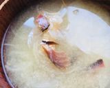 削り節味噌汁●新玉ネギの味噌汁作り方3写真