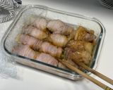 レンジでアスパラ肉巻き作り方4写真