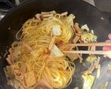 ペペロンチーノ(cabbage&bac)作り方11写真