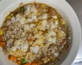 全てレンジ洋風万能梅トマト味炒飯弁当作り方8写真