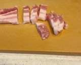 里芋と🐽豚バラ肉の炊き込みご飯作り方2写真