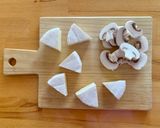 カマンベールの生ハムロール焼き作り方3写真