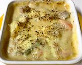 クリームシチューのリメイク「チキンドリア」作り方6写真