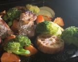 金沢白糀で作る豚肉と野菜のロースト作り方4写真