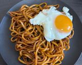 「茶一色」これが漢の役満目玉焼き焼きそば作り方7写真