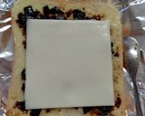 やみつき。佃煮チーズトースト作り方2写真