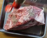 マロリー風ポークステーキ700g再現!作り方1写真