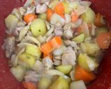お昼はエビカレー♪作り方5写真