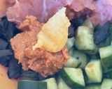 簡単⭐︎まぐろのなめろう丼作り方4写真