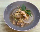 ふろふき大根の浅利餡かけ作り方6写真