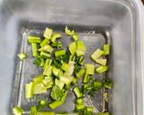 蕪とベーコンのクリームパスタ作り方1写真