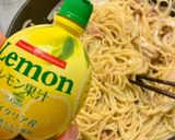 レモン風味和風パスタ〜♡!作り方5写真