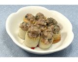 豚ひき肉と大葉のちくわの肉詰め★動画あり作り方14写真