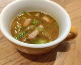 冷凍野菜＆レンジで簡単！カレールーでカレースープ作り方5写真