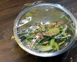 きゅうりとツナの梅肉和え作り方5写真