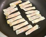 餃子の皮で♫ スティックピザ作り方5写真