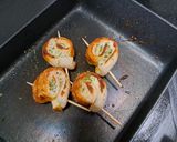 お弁当用☆チーズちくわ巻き作り方4写真