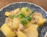 じゃがいもとかぶのそぼろ煮作り方6写真