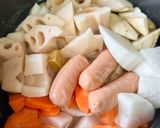 簡単！炊飯器で根菜ポトフ作り方1写真