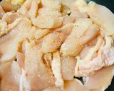 鶏肉のチー玉とじ作り方1写真