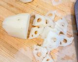 常備菜♪梅ツナマヨ蓮根作り方2写真