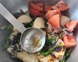 白だしで簡単☆焼きカブのトマト和え☆副菜作り方1写真