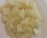 冷製じゃがいもの豆乳トマト玉子スープ作り方1写真