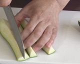 ズッキーニのパリパリ焼き作り方1写真