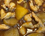 我が家のどて煮（鶏皮）作り方6写真