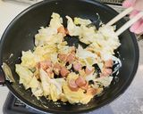 非常食のお米を使ったチャーハン作り方6写真