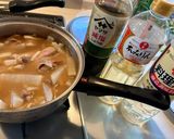 豚バラ骨つき肉とかんぴょうと大根煮作り方3写真
