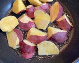 鶏肉とさつまいもの塩麹炒め作り方3写真