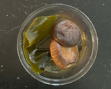 簡単！昆布と干し椎茸の無添加めんつゆ作り方1写真