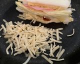 白菜サンドチーズ焼き作り方6写真