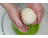 完熟柿とモッツァレラチーズのピザ★動画★作り方7写真