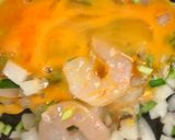 簡単　新玉ねぎでエビ炒飯作り方5写真