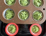 米粉で簡単　抹茶レーズンマフィン作り方3写真